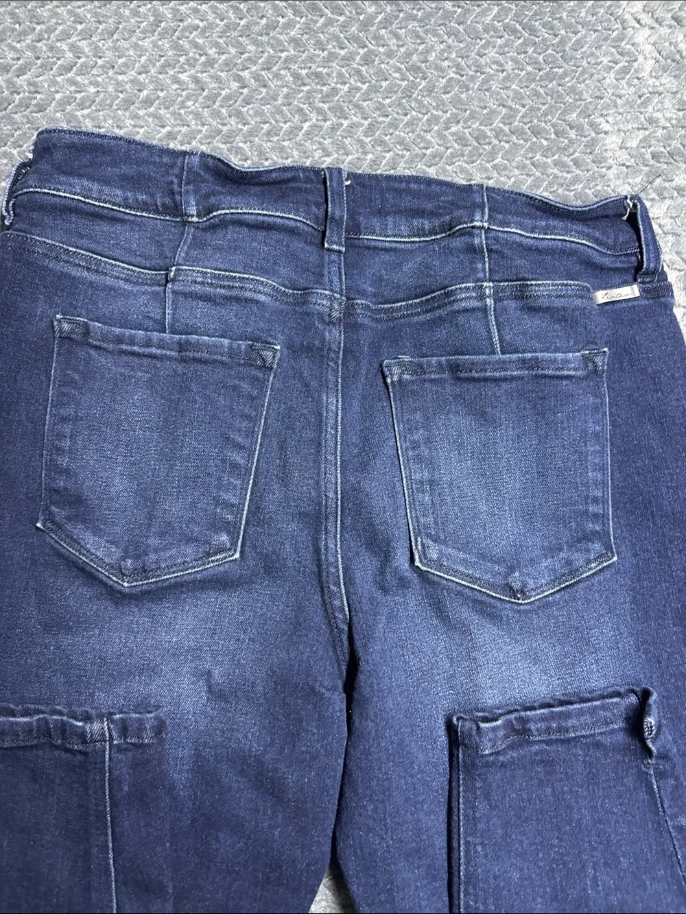 KanCan Dark Indigo Skinny Jeans - Picture 9 of 10